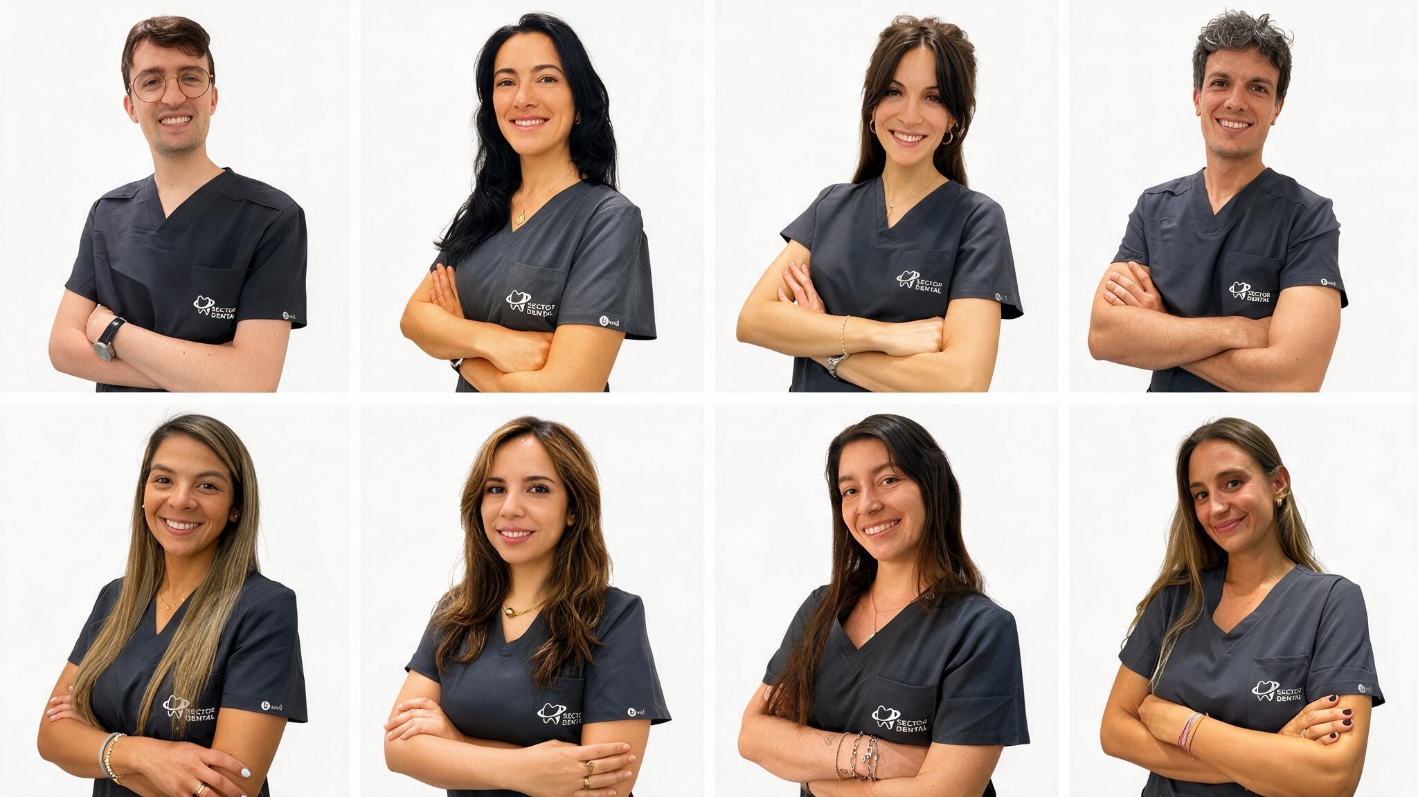 Equipo de dentistas de Clínica Sector Dental en Campamento, Madrid