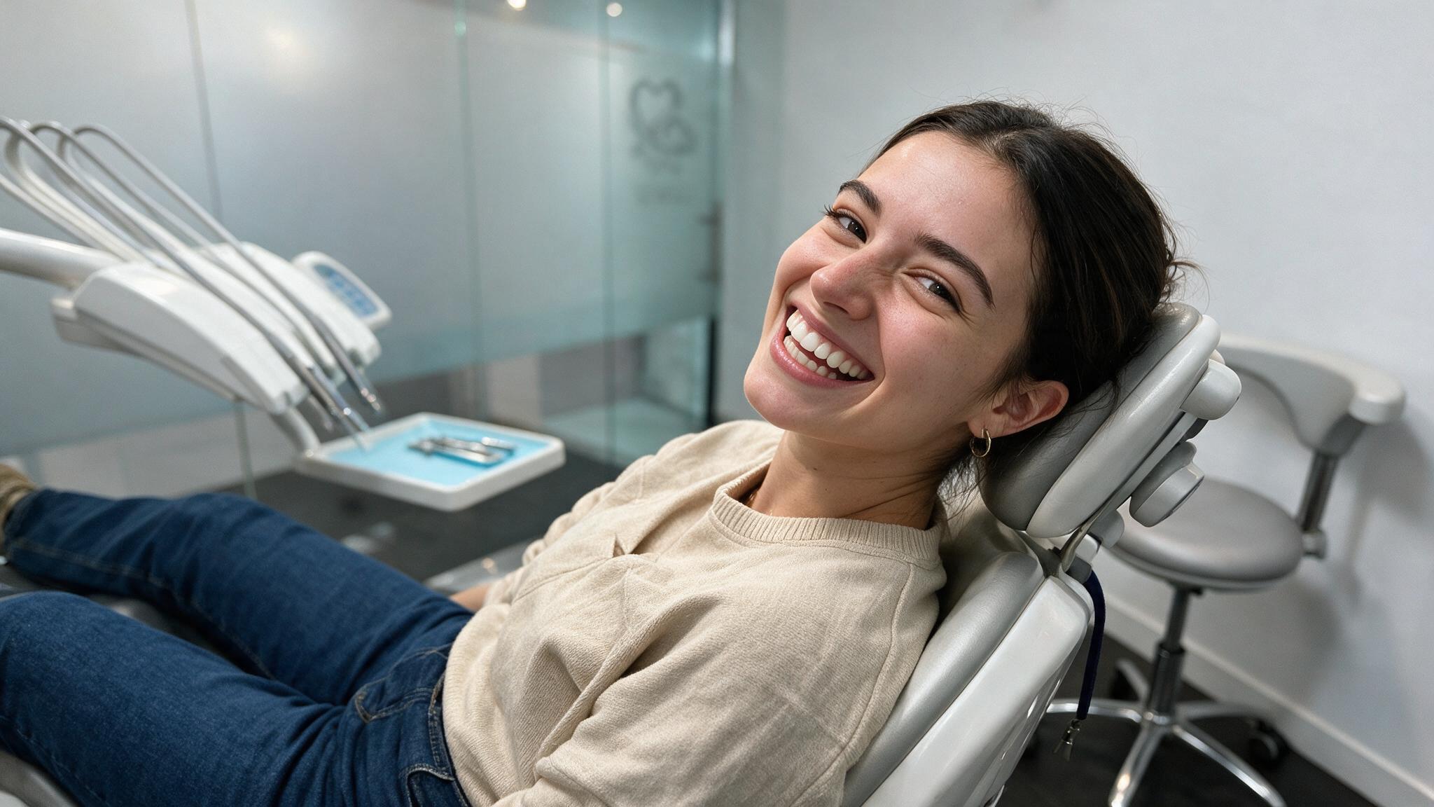 Sonrisa recuperada tras implante dental en Sector Dental, Madrid